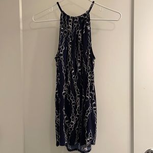 Banana Republic Tank with Chain Link Pattern